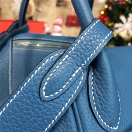 Denim Blue Lindy 30 Bag