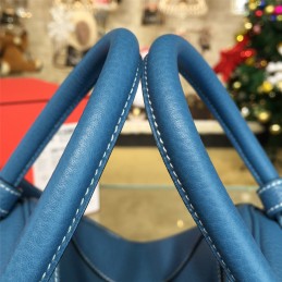 Denim Blue Lindy 30 Bag
