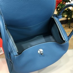 Denim Blue Lindy 30 Bag