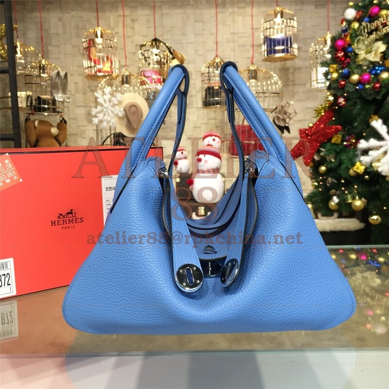 Sky Blue Lindy 30 Bag