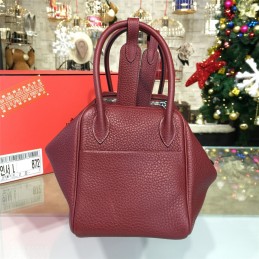 Burgundy Lindy 26 Bag