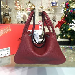 Burgundy Lindy 26 Bag