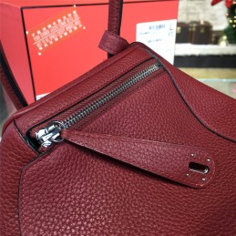 Burgundy Lindy 26 Bag