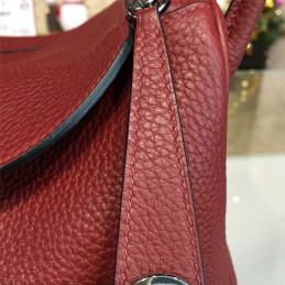 Burgundy Lindy 26 Bag