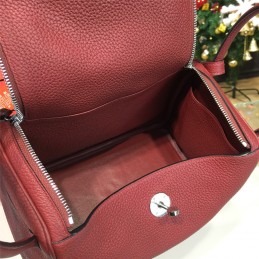 Burgundy Lindy 26 Bag