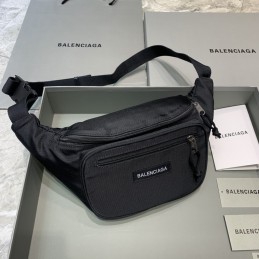 Waist Bag - Black Nylon