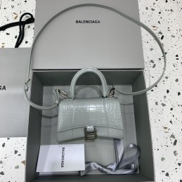 Hourglass Mini Cocodrile Grey