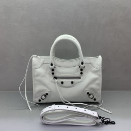 Le City Small White Black Bag