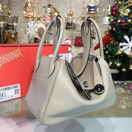 Beige Lindy 26 Bag
