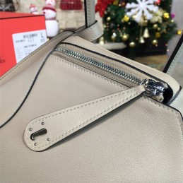 Beige Lindy 26 Bag
