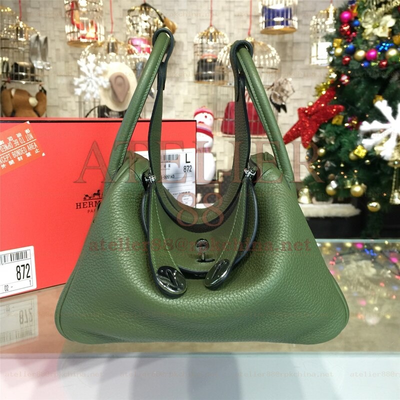 Olive Green Lindy 26 Bag