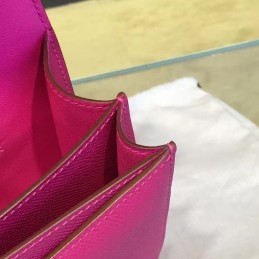 Fuchsia Constance 24 Palladium Hardware Bag