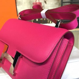 Fuchsia Constance 24 Palladium Hardware Bag