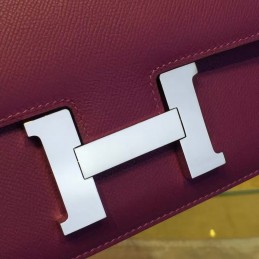 Purple Constance 24 Palladium Hardware Bag