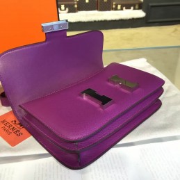 Purple Constance 24 Palladium Hardware Bag