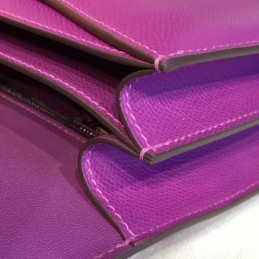 Purple Constance 24 Palladium Hardware Bag