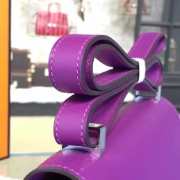 Purple Constance 24 Palladium Hardware Bag