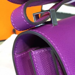 Purple Constance 24 Palladium Hardware Bag