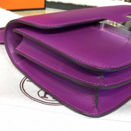 Purple Constance 24 Palladium Hardware Bag