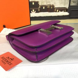 Purple Constance 24 Palladium Hardware Bag
