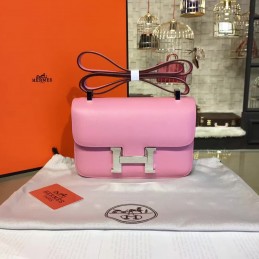 Light Pink Constance 24 Palladium Hardware Bag