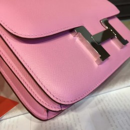 Light Pink Constance 24 Palladium Hardware Bag