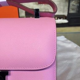 Light Pink Constance 24 Palladium Hardware Bag