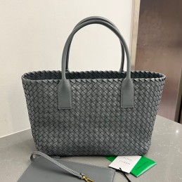 Cabat - Grey Woven Leather