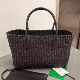 Cabat - Dark Brown Woven...