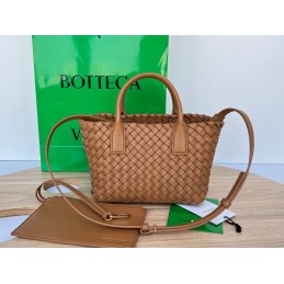 Cabat Mini - Tan Woven Leather