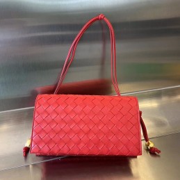 BV Trio Bag - Red Intrecciato