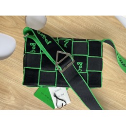 Webbing Bag - Green Woven...