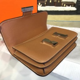 Taupe Brown Constance 24 Palladium Hardware Bag