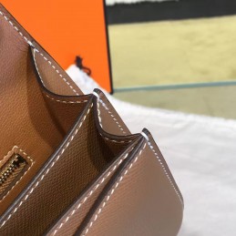 Taupe Brown Constance 24 Palladium Hardware Bag