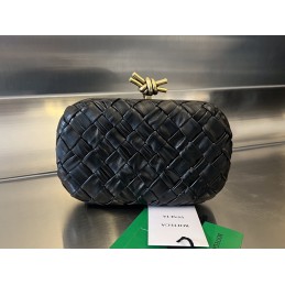 Knot - Black Woven Satin