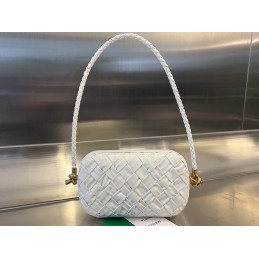 Knot On Strap - White Woven...