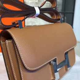 Taupe Brown Constance 24 Palladium Hardware Bag