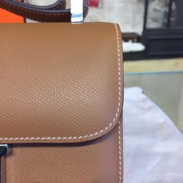 Taupe Brown Constance 24 Palladium Hardware Bag