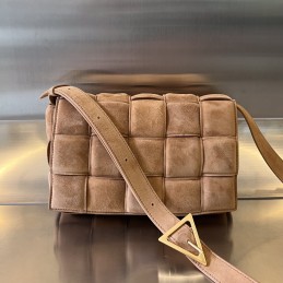 Padded Cassette - Tan Suede...