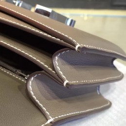 Taupe Constance 24 Palladium Hardware Bag