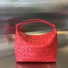 Mini Wallace - Red Intrecciato