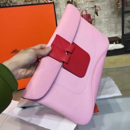 Pink Red Clutch Bag