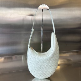 Small Drop - White Intrecciato