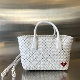 Cabat Mini - White Woven...