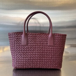 Cabat - Burgundy Woven Leather