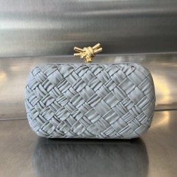 Knot - Pale Grey Woven Satin