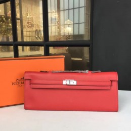 Red Clutch Kelly Cut Bag