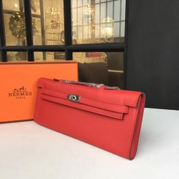 Red Clutch Kelly Cut Bag