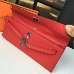 Red Clutch Kelly Cut Bag