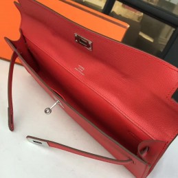 Red Clutch Kelly Cut Bag